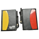 Soccer Referee Wallet Red Card and Yellow Card Wallet Pencil Notebook   LJ