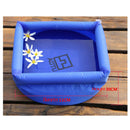 Outdoor Camping Hiking 8L Folding Water Basin Washing Ultralight Sink Blue