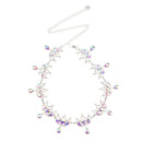 Fashion Womens Metal Chain Dress Belt Decorated Crown Style Body Chain Belt