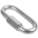 Stainless Steel Screw Gate Rock Lock Climbing Gear Carabiner 8MM M3I3