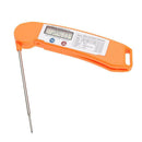 Digital LCD Food Kitchen Oven Cooking Meat BBQ Grill Thermometer(Orange) A