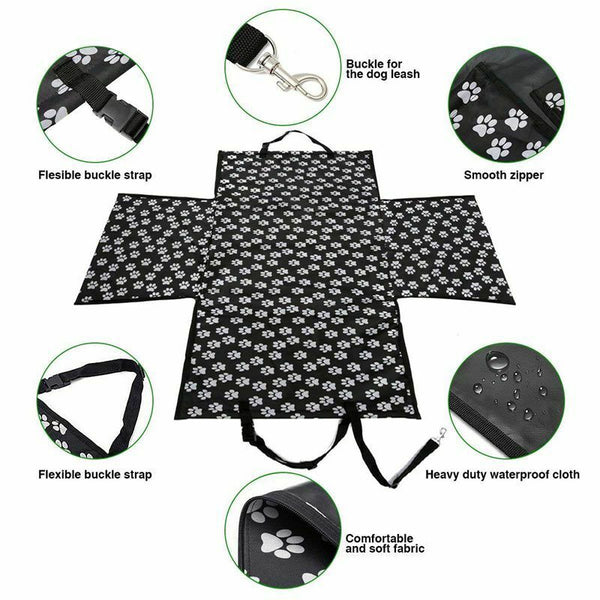 Dog Car Seat Single Seat For Back Seat Waterproof Dog Seat Cover Car Seat F