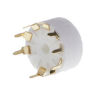 9pin PCB mounting Vacuum tube socket GZC9-A-G for 12AX7 /12AU7/ 12AT7
