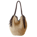 Big Straw Beach Bags Women Handbags Summer Fashion Female Casual Women'S Ba