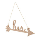 His and Hers Arrow Chair Signs for Wedding Decoration, Home Decor Wood