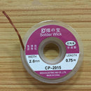 100% Brand  5 ft. 2mm Desoldering Braid Solder Remover Wick GOOT XPS