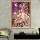 Full 5D Diamond Painting Kits Flower Fairy Rhinestone Embroidery Home Decor