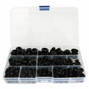 260pcs Rubber Grommet Assortment Wiring Coil Wire Gasket M3 / M4 / M5 / M6