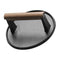1x Professional BBQ Steak Meat Grill Press Cast Iron W/Wooden Handle