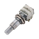 Guitar Mini Dual Pots Stacked Potentiometer W/ Center Detent B50K