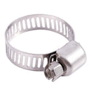 10 pcs. High torque adjustable band 16-25 mm Worm Gear hose clamps