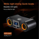 12V 24V Car Charger 80W Dual USB Car Cigarette Lighter Adapter 2 Socket Spl