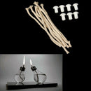 7 Ceramic Holders for Tiki torch Wine bottle oil lamp W/ COTTON Kerosene Wick HM
