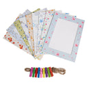 7inch DIY Photo Wall Fresh Small Floral Paper Hanging Album Combination
