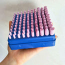 100pcs Abrasive Mounted Stone Point Grinding Head Wheel For Rotary DIY Tool
