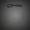 Tassel Metal Chain Elastic Hair Chain Headwear Headband Hair Band #gib