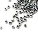 100pcs M3 x 0.5mm Stainless Steel Nylock Nylon Insert Hex Self-locking Nuts MO