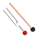 528Hz Tuning Fork Aluminum Alloy w/Mallet Hammer Repair Tool Cleaning Cloth Kit