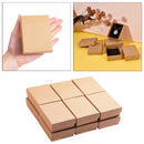 12x Paper Jewelry Rings Display Storage  Box Cotton Filled Gift Box