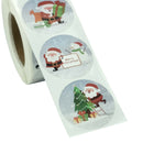500pcs Cartoon Christmas Tree Holiday Stickers Seals Gift Scrapbooking 01