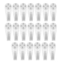 160Pcs Creative S M L XL Hardwall Picture Frame Clock Hanger Hanging
