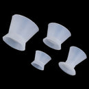 4 Pcs Set Dental Lab Non-Stick Flexible Silicone Dappen Dish Mixing Bowl CupJ!j
