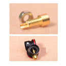 5Set Copper Plated Hearphone Earphone MMCX Connector Screws Nut Universal