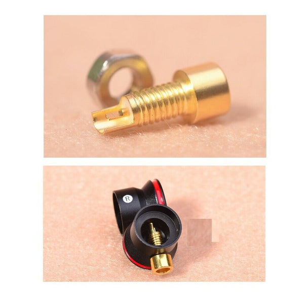 5Set Copper Plated Hearphone Earphone MMCX Connector Screws Nut Universal