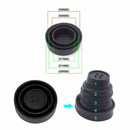 2Pcs Universal Seal Cap Dust Cover 5 Sizes for Car Headlight LED HID Lamp Kit
