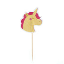 24pcs horse cupcake cake topper cake flags for party baking decor- OZ