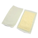 Beige Stretchy Fleece Padding Knee Support Protector Warmer Pair