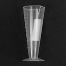 5X(100ml laboratory kitchen plastic measuring cup measuring cup A5Y5)