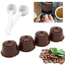 1 Set Refillable Coffee Capsule Cup For Dolce Gusto Nescafe Reusable Filter Pod