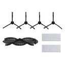 7pcs/set Side Brush Hepa Filter Roller Universal Parts for ILIFE A4S