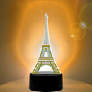 DIY Diamond Painting LED Light Iron Tower Embroidery Night Lamp Home Decor