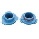 1 Pair HB3 LED Halogen Headlamp Headlight Bulb Base Holder Socket Adapter