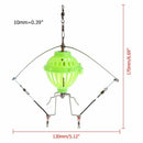 Fishing Alarm Automatic Launcher Spring Up Bait Cage Lazy Pitcher Trap Feeder