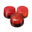 Red Round LED Strobe Beacon Rooftop Emergency Warning Flashing Light Lamps A9N9