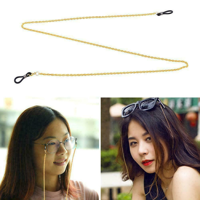 Eyeglasses Reading Spectacles Glasses Sunglasses Cord Necklace Chain Holder W2W8