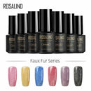 Rosalind Gel 7ml Faux Fur Gel Nail Polish Nail Extension UV Led Gel Varnish
