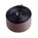 New 1M 1.27mm 40Pin Jumper Cable Wire Rainbow Flat Wire Support Wire