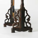 Calligraphy Pen Holder 12 Hook Chicken Wing Wooden Hanging Pen Holder Fauce