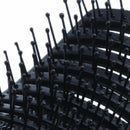 Vented Styling Hair comb Detangling Thick Hair Massage Brush Black