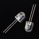 10Pcs 10mm Ultraviolet Ultra Bright UV LED Light Emitting Diode Bulb Lamp 20mA