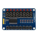 8-Bit Digital LED Tube 8-Bit TM1638 Key Display Module For AVR Arduino TE28 C2J8