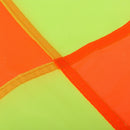 2pcs Football Soccer Training Linesman Official Checkered Flags with Storage