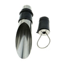 Kitchen Craft Stainless Steel Wine Pourer Pouring Spout with Bottle Stopper, Set