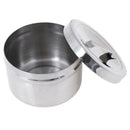 Stainless Steel Medical Dental Cotton Tank Alcohol Disinfection Jar ContainerJ%o