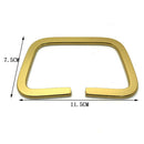 10xDIY Purse Frame Round Shape Bag Handles Handmade Handbag Making Bag Accessory