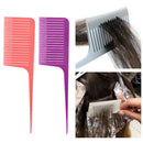 2pcs Section Weaving Highlight Foiling Hair Combs for Salon Styling Dyeing